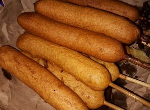 Una foto de Banderillas de salchichas