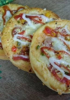 Foto resep 5.pizza mini ala tintin rayner