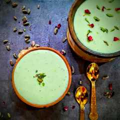 Pistachio phirni-レシピのメイン写真