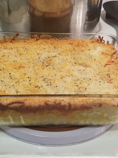 A picture of Grandma's Homemade Macaroni & Cheese.