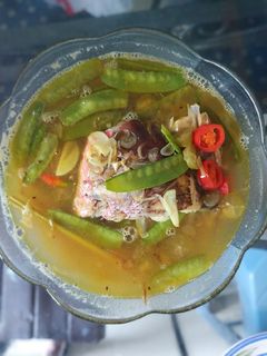 Foto resep Asem Kakap Merah Belimbing Wuluh ala Bunda Farrell