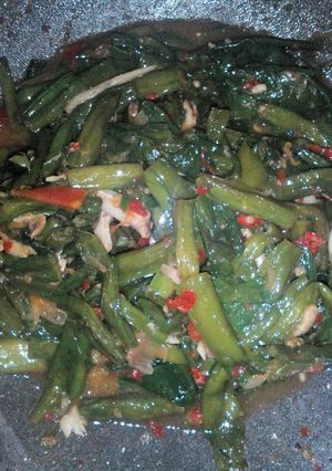 Foto resep Tumis genjer ikan teri