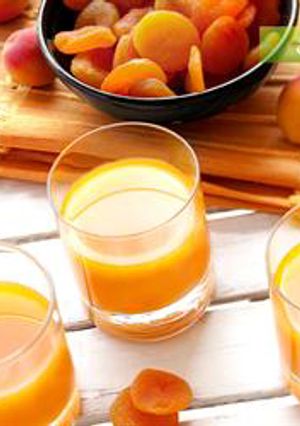 A picture of Apricot sherbet - sharab qamar ed-deen.