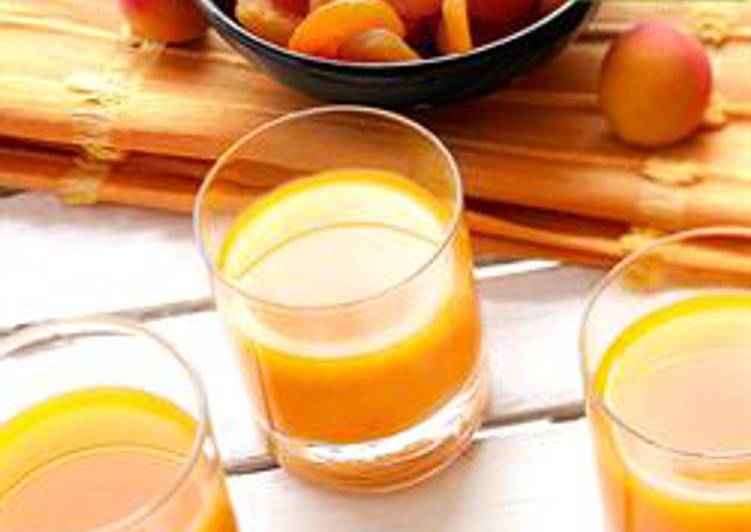 How to Prepare Homemade Apricot sherbet - sharab qamar ed-deen