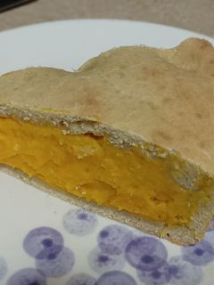 Una foto de Tarta de zapallo y ajo