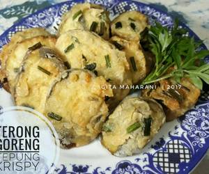 Fresh Menyajikan Terong Goreng Tepung Crispy  Lezat Mantap Fresh Menyajikan Terong Goreng Tepung Crispy  Lezat Mantap