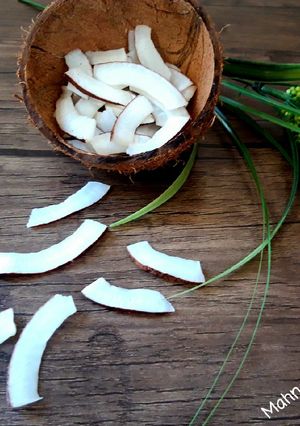 عکسی از دستور چیبس نارگیل