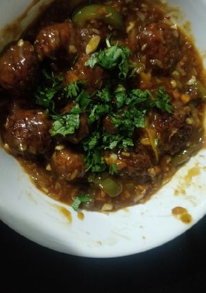 મંચુરિયન ડ્રાય(manchurian dry recipe in gujarati) રેસીપી મુખ્ય ફોટો