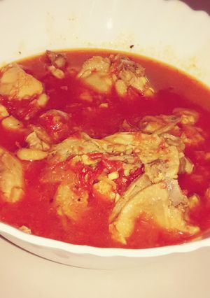 A picture of Tomato Chicken.