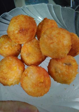 Foto resep Kroket nasi bekal sekolah