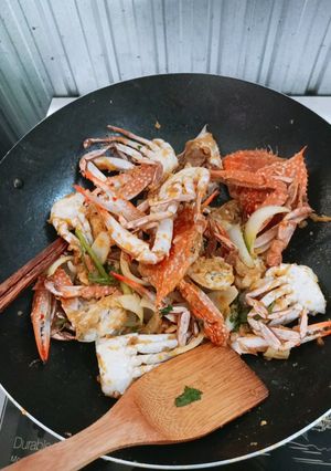 Hình của món Ghẹ Sốt Trứng Muối.