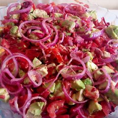 A picture of Avacado salsa.