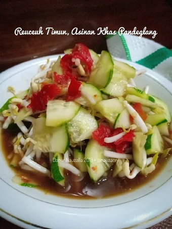 Cara Gampang Menyiapkan Resep  Reuceuh Timun (Asinan Khas Pandeglang) yang Enak Banget, Menggugah Selera
