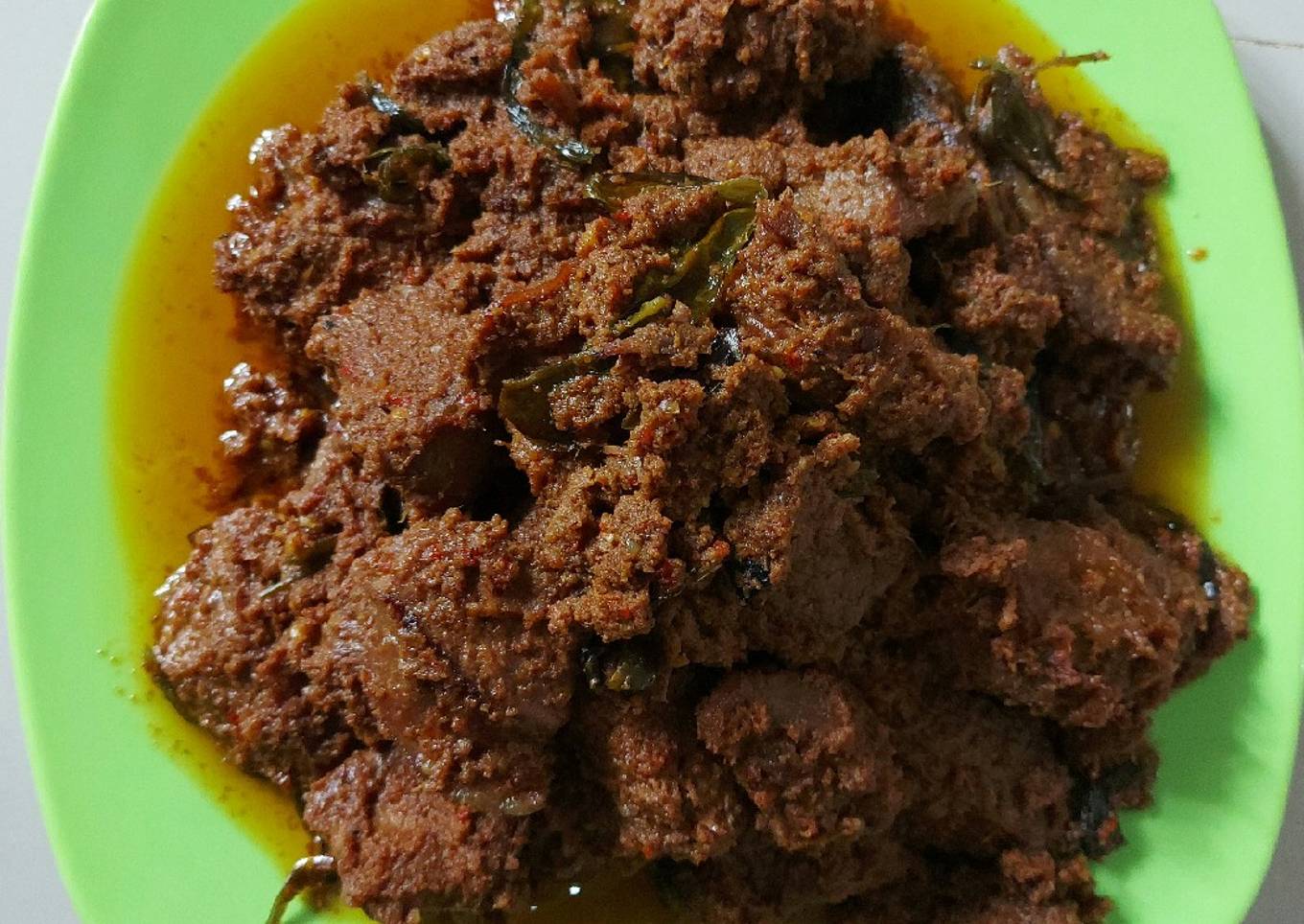 Rendang daging
