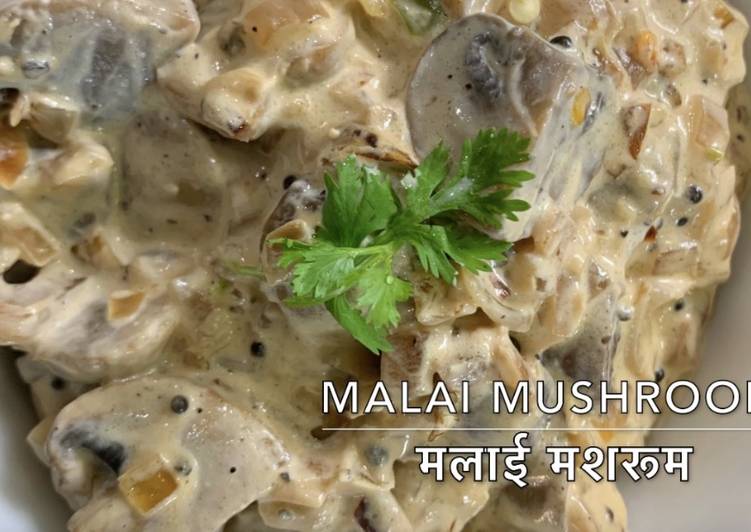 Easy creamy mushroom