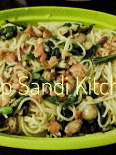 Foto resep Spaghetti Salmon Asap