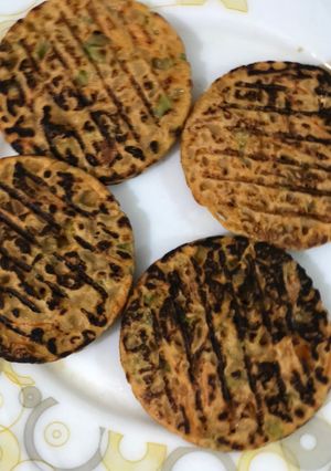A picture of Jowar-Veg pancakes.