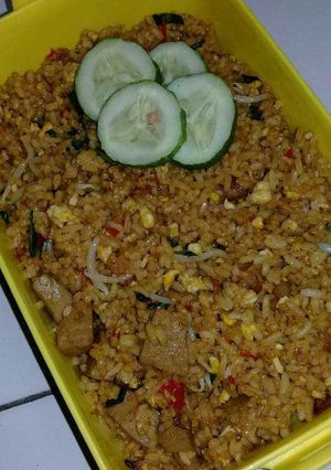 Foto resep Nasi Goreng Sayur Baso