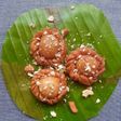 Wheat halwa stuffed wheat bhadusha