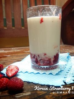 Foto resep 23. Korean Strawberry Milk