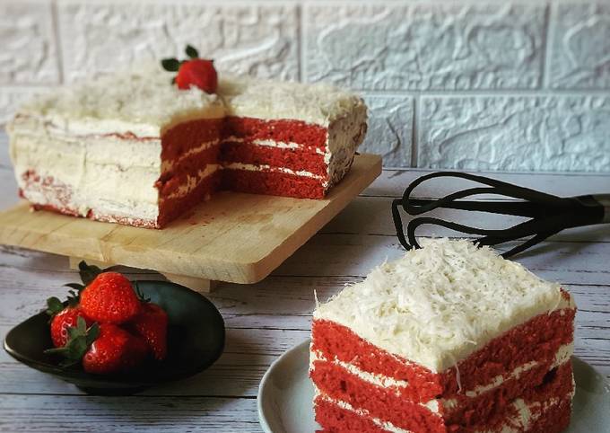 Resep Red Velvet Cake Oleh Ambarshaf Cookpad