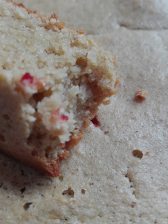 Una foto de Budín de arándanos con harina de avena