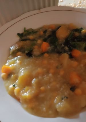 Foto resep (28) Bubur Manado ala EmakQ😍