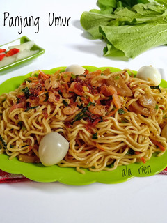 Foto resep Mie Goreng Panjang umur