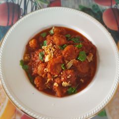 A picture of Prawn Masala.
