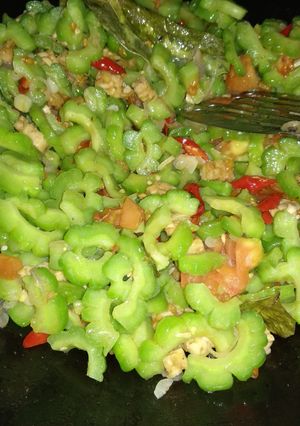 Foto resep Tumis pare teri