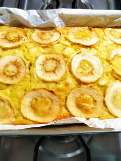 Una foto de Torta de manzana sin manteca ni aceite Ali