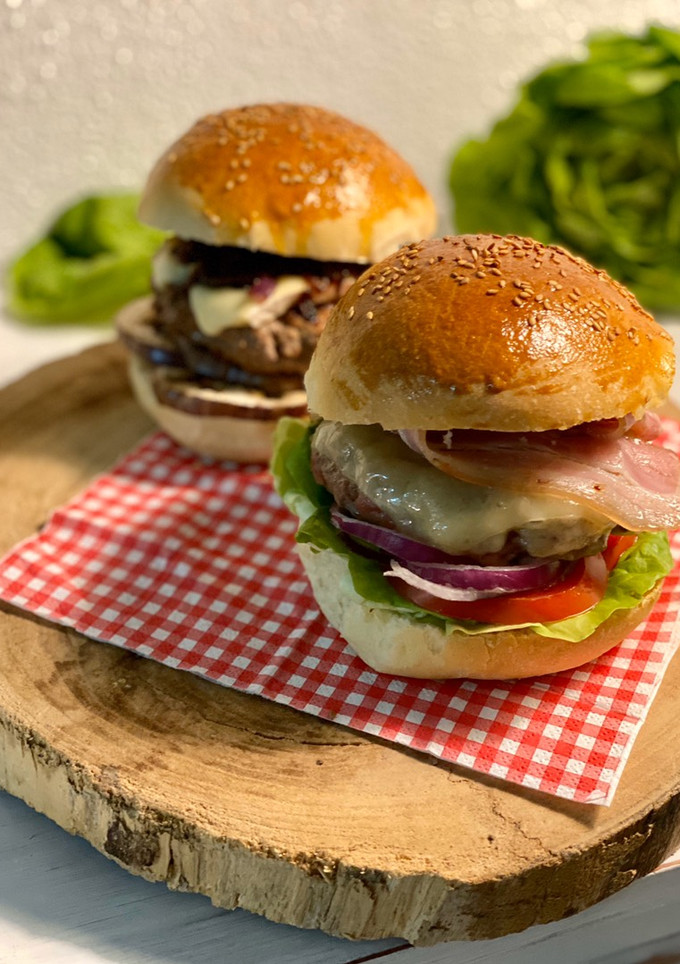 Una foto de Hamburguesas caseras 100%