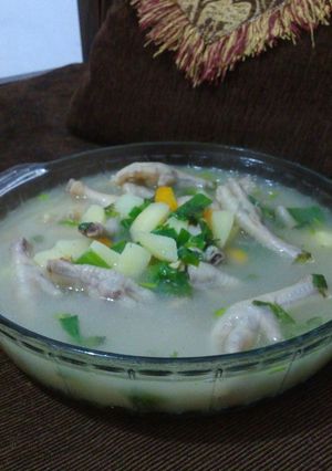 Foto resep Sup ceker ayam