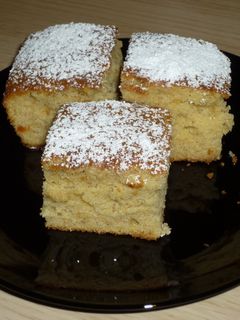 Banános kevert sütemény recept fotója