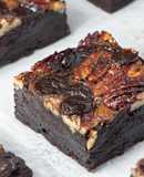 Brownies Hồ Đào Đường Nâu - Pecan Pie Brownies