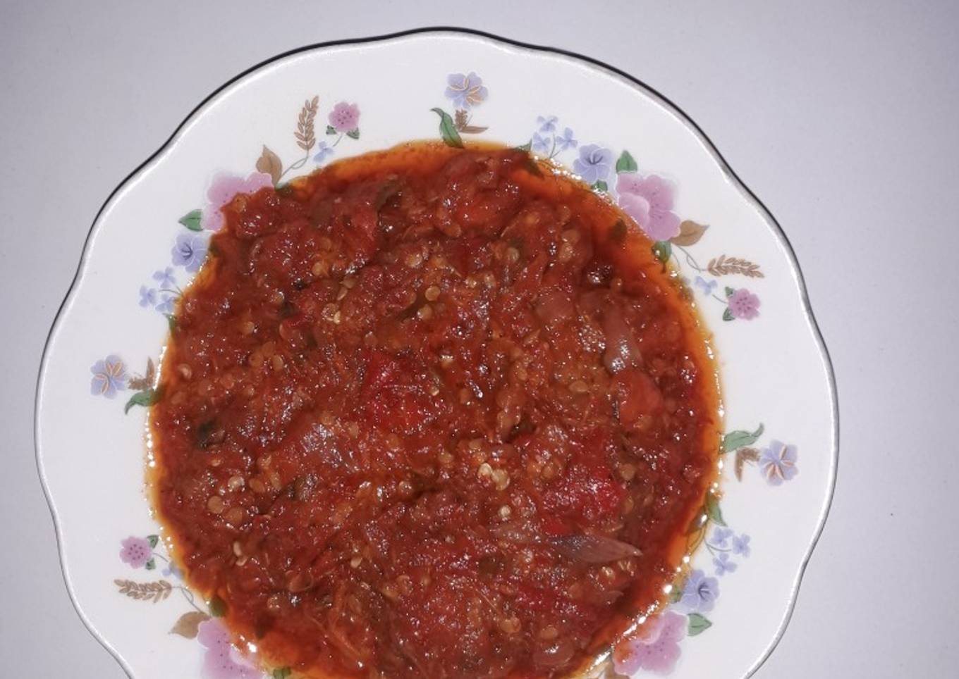 Sambal Terasi enak banget