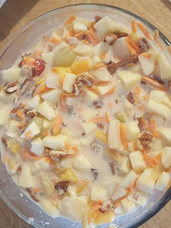 Una foto de Postre de manzana
