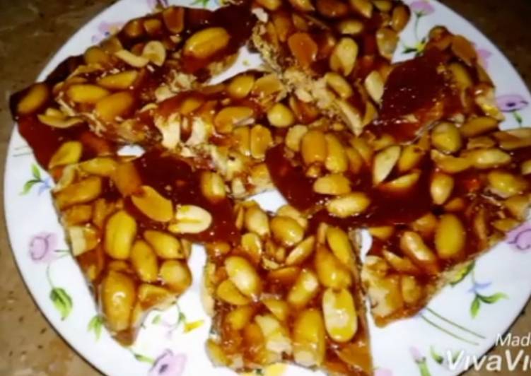 Recipe of Speedy Peanut chikki recipe