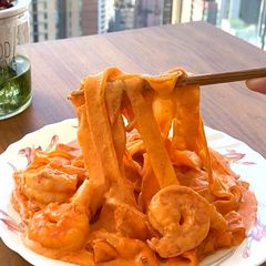A picture of Shrimp rose glass noodles.