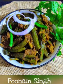 भिन्डी मसाला (bhindi masala recipe in Hindi) रेसिपी मुख्य फोटो