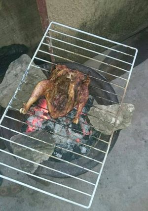 A picture of Local roast whole chicken.