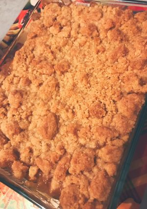Une photo de Crumble pomme/mangue