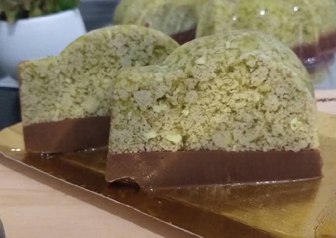 Resep Puding Lumut Greentea Latte Greenfields, Enak Banget