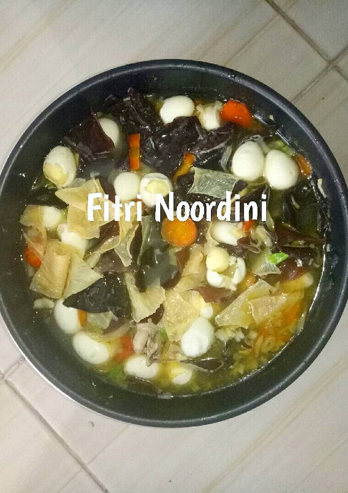 Foto resep Sup Kimlo Jamur Kuping