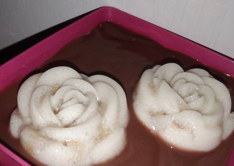 Puding Susu Pisang Uli