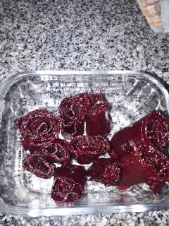 عکسی از دستور لواشک آلبالو