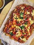 Curry Pizza non-oven #kudapan #minggukeempat
