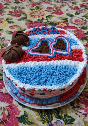 A picture of Birth day cake 🥰.