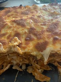Una foto de Pastel de tortilla
