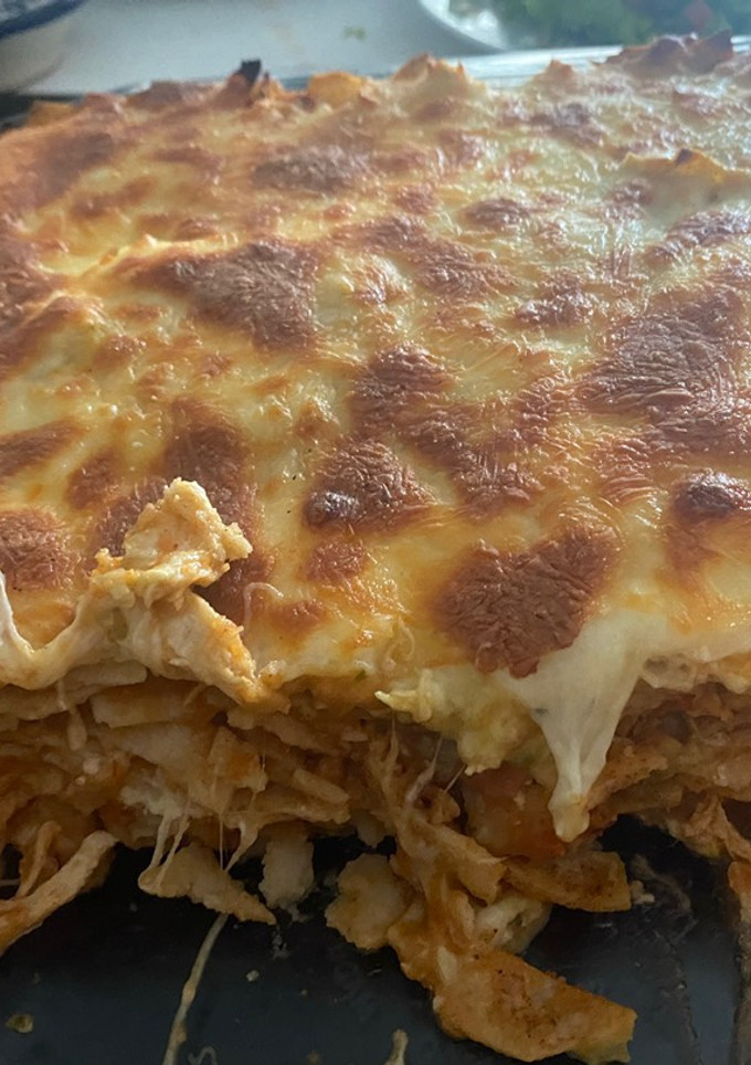 Una foto de Pastel de tortilla